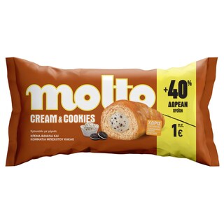MOLTO | Κρουασάν Βανίλια Μπισκότο 110g