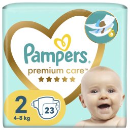 Πάνες Μωρού Premium Care Νο2 4-8kg 23 Τεμάχια
