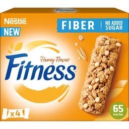 FITNESS | Μπάρες Δημητριακών Honey Fiber 4x20g