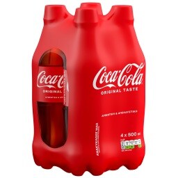 Αναψυκτικό Cola Φιάλη 4x500ml