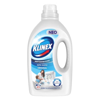 KLINEX | Υγρό Πλυντηρίου Ρούχων ORIGINAL 25 ΜΕΖ