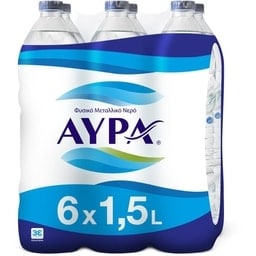 Νερό Φυσικό Μεταλλικό 6x1.5lt