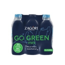 Νερό Φυσικό Μεταλλικό Go Green 6x330ml