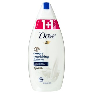 DOVE | Αφρόλουτρο Deeply Nourishing 500ml (1+1 Δώρο)