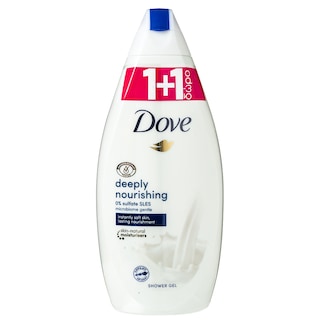 DOVE | Αφρόλουτρο Deeply Nourishing 500ml (1+1 Δώρο)
