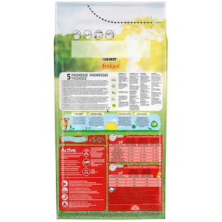 FRISKIES | Ξηρά Τροφή Σκύλου Active Με Βοδινό 1.5 Kg