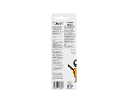 BIC | Pen Cristal Shine 1.0mm Black Blue 2 Pieces
