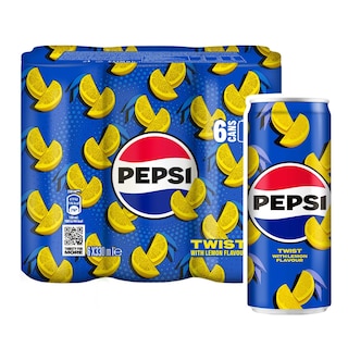 PEPSI | Αναψυκτικό Cola Twist Κουτί 6X330 ml