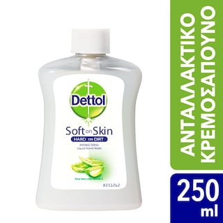 DETTOL | Κρεμοσάπουνο Aloe Vera Ανταλλακτικό 250ml