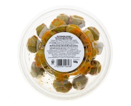 EXCELLENT TAPAS | Ελιές Πράσινες με Φέτα Λιαστή Τομάτα και Ρίγανη 150g