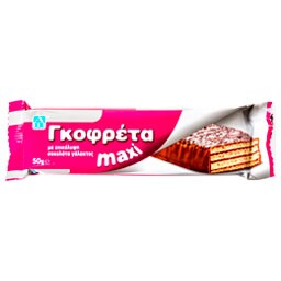 ΑΒ | ΓΚΟΦΡΕΤΑ MAXI ΜΕ ΕΠΙΚΑΛΥΨΗ ΣΟΚΟΛΑΤΑ ΓΑΛΑΚΤΟΣ 50 GR