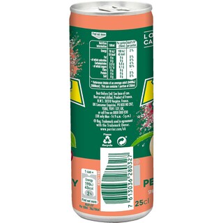 PERRIER | PERRIER&JUICE PEACH/CHER CAN . 250M