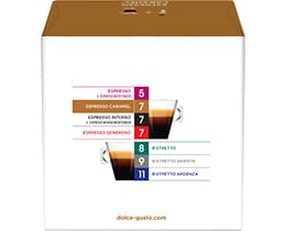 NESCAFE | DOLCE GUSTO | Κάψουλες Καφέ Espresso Caramel 16x5,2g