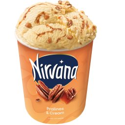 NIRVANA | Παγωτό Pralines & Cream 650gr