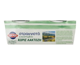 ΚΡΙ ΚΡΙ | Γιαούρτι Στραγγιστό 0% Χωρίς Λακτόζη 2x170g