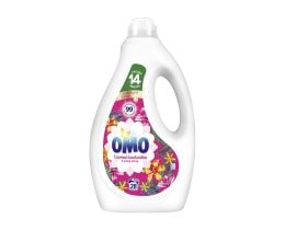 OMO | Yγρό Πλυντηρίου Ρούχων Τροπικά Λουλούδια 28 Μεζούρες 1+1 Δώρο