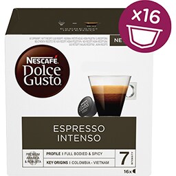 Κάψουλες Καφέ Espresso Intenso 128g