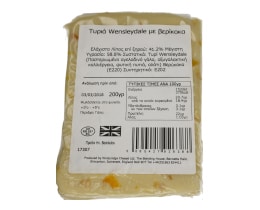 - | ΤΥΡΙ  WENSLEYDALE ΒΕΡΥΚΟΚΟ 200 GR