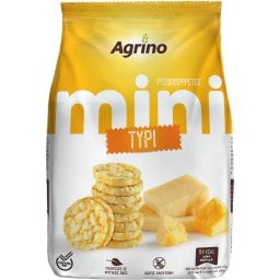 AGRINO | Ρυζογκοφρέτες Μίνι Τυρί 50g