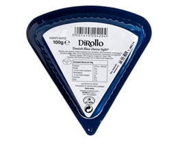 DIROLLO | Τυρί Μπλέ Δανίας Light 100gr