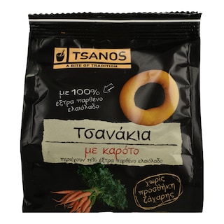 ΤΣΑΝΑΚΙΑ | Τσανάκια Σνακς με Καρότο 60g