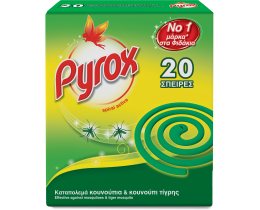 PYROX | Εντομοαπωθητικές Σπείρες Spiral 20 Τεμάχια