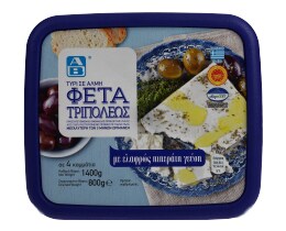 ΑΒ | Τυρί Φέτα Τριπόλεως ΠΟΠ Σε Άλμη 800gr