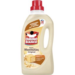 OMINO BIANCO | Υγρό Πλυντηρίου Ρούχων Αφρός Μασσαλίας 30 Μεζούρες