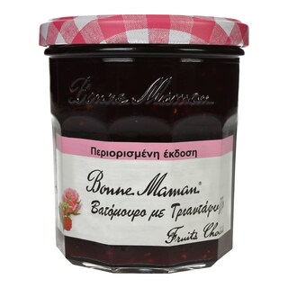 BONNE MAMAN | Μαρμελάδα Βατόμουρο Τριαντάφυλλο 370g