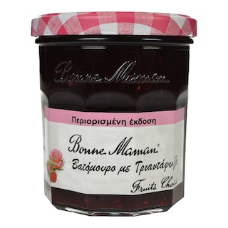 BONNE MAMAN | Μαρμελάδα Βατόμουρο Τριαντάφυλλο 370g