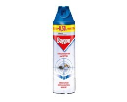 BAYGON | Εντομοκτόνο Spray Κουνούπια & Μύγες 400ml Έκπτωση 0.50E