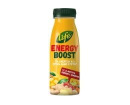 LIFE | Χυμός Energy Boost Ginger & Giseng 250ml