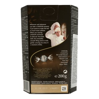 LINDT | ΣΟΚΟΛΑΤΑΚΙΑ DARK 60% LINDO BALLS 200GR
