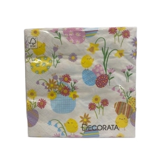 DECORATA | Χαρτοπετσέτες Πασχαλινές 33x33cm 113g