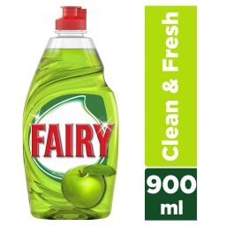 Υγρό Πιάτων Clean & Fresh Μήλο 900ml