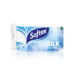 Χαρτί Υγείας Silk 3 Φύλλα 8 Ρολά 760g