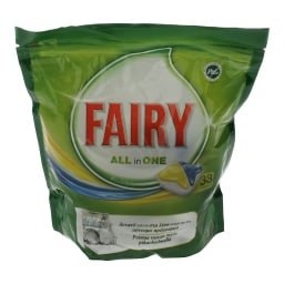 FAIRY | ΤΑΜΠΛΕΤΕΣ ΠΛΥΝΤΗΡΙΟΥ ΠΙΑΤΩΝ ΛΕΜΟΝΙ 33 ΤΕΜ