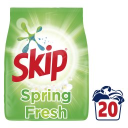 SKIP | Σκόνη Πλυντηρίου Ρούχων Spring Fresh 20 Μεζούρες