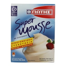 ΓΙΩΤΗΣ | Μείγμα Super Mousse Βανίλια 2x82g