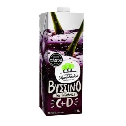 ΟΙΚΟΓΕΝΕΙΑ ΧΡΙΣΤΟΔΟΥΛΟΥ | NECTAR/ JUICE DRINKS Βύσσινο 1 L