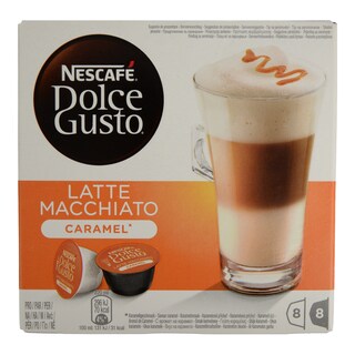 NESCAFE | DOLCE GUSTO | ΚΑΦΕΣ LATTE MACCHIATO CARAMEL ΚΑΨΟΥΛΕΣ ΓΙΑ ΜΗΧΑΝΗ  168.8GR