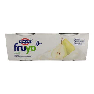 FRUYO | ΓΙΑΟΥΡΤΙΑ ΑΧΛΑΔΙ 0% 2x170GR
