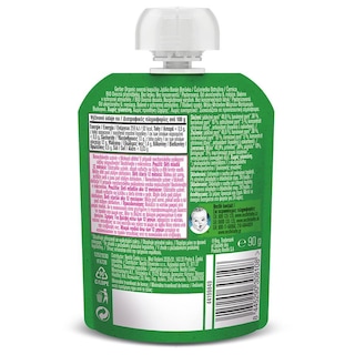 NESTLE | Φρουτοπουρές Gerber Μήλο Μπανάνα Μύρτιλο Βιολογικός 90g