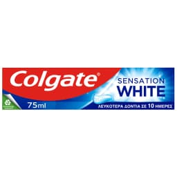 COLGATE | SENSATION WHITE | Οδοντόκρεμα Sensation White 75ml
