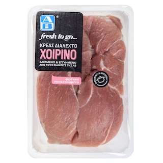 ΑΒ FRESH TO GO | ΧΟΙΡΙΝΗ ΣΠΑΛΑ ΑΝΕΥ ΟΣΤΟΥ ΕΛΛΗΝΙΚΗ ΝΩΠΗ ΣΥΣΚΕΥΑΣΜΕΝΗ 900 GR ΠΕΡΙΠΟΥ