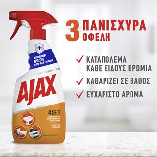 AJAX | Spray Καθαρισμού 4 σε 1 Αντλία 500ml