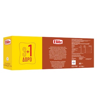 ELITE | Φρυγανιές Σίκαλης 0,7% Αλάτι 4x90g 3+1 Δώρο