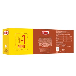 ELITE | Φρυγανιές Σίκαλης 0,7% Αλάτι 4x90g 3+1 Δώρο