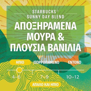 STARBUCKS | Κάψουλες Καφέ Sunny Day Blend Lungo 56g