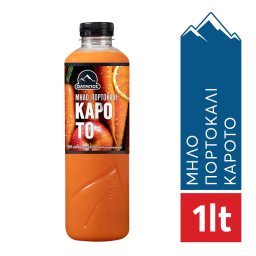 ΟΛΥΜΠΟΣ | ΦΡΕΣΚΟΣ ΧΥΜΟΣ ΦΥΣΙΚΟΣ ΚΑΡΟΤΟ ΜΗΛO ΠΟΡΤΟΚΑΛΙ 1 LT